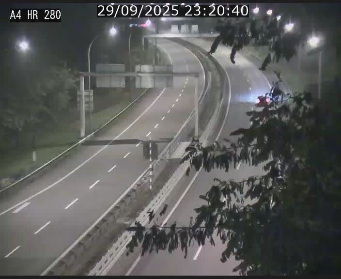 Webcam traffic A4 Luxembourg - BK 0.2 - P+R Bouillon (direction Luxembourg)