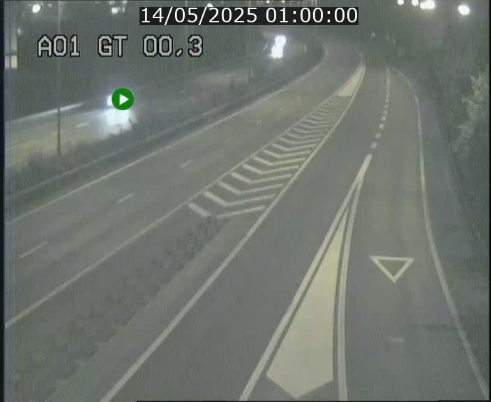 Traffic live webcam Luxembourg Croix de Gasperich - A1 direction Kirchberg - BK 0.3