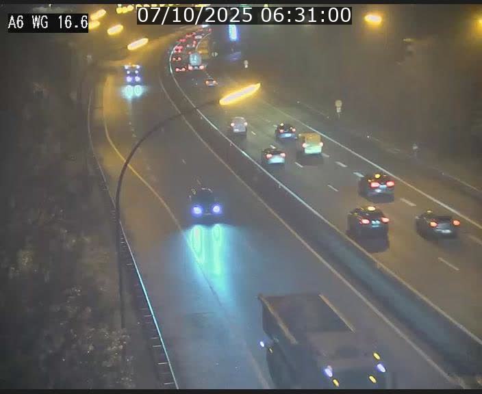 Traffic live webcam Luxembourg Aire de Capellen - A6 - BK 16.6 - direction Luxembourg/France/Allemagne