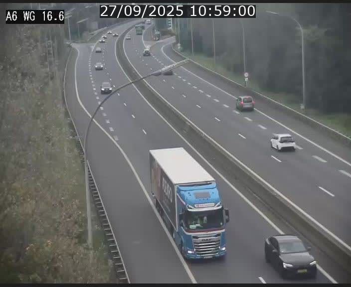 Traffic live webcam Luxembourg Aire de Capellen - A6 - BK 16.6 - direction Luxembourg/France/Allemagne