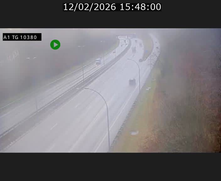 Traffic live webcam Luxembourg Senningerberg - A1 direction Luxembourg Kirchberg - BK 10.3