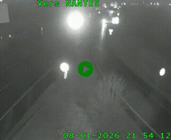 Webcam N147 au nord de Poitiers et à la jonction avec la A10
