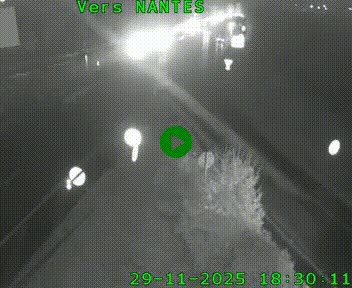 Webcam N147 au nord de Poitiers et à la jonction avec la A10