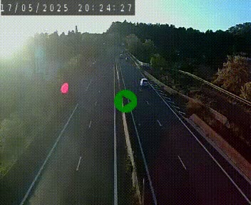 Caméra autoroute A75 à hauteur de Coudes, en direction de Clermont-Ferrand
