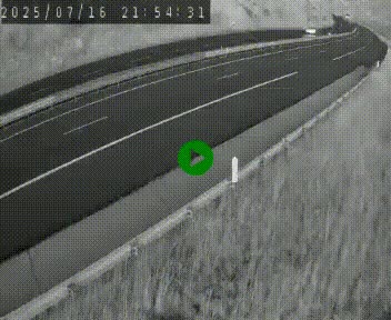 Caméra autoroutière France - A75, Engayresque, entre Millau et Séverac-le-Chateau, en direction de Montpellier