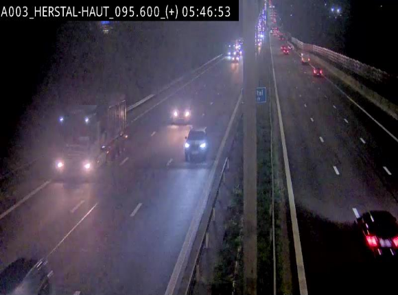 Webcam autoroute Belgique - Herstal - E40 direction Aix-la-Chapelle - BK 97