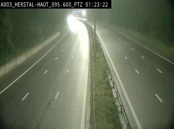 Webcam E40 à Herstal en direction de Liège et en provenance d'Aachen