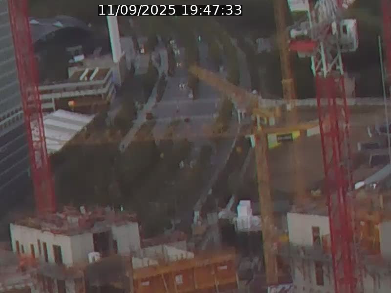 Webcam sur l'avenue John Fitzgerald Kennedy (N51) avec vue orientée vers le Findel