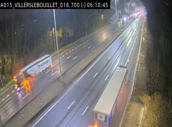 Webcam autoroute Belgique - Villers-le-Bouillet - E42 direction Liège - BK 18.7