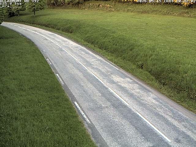 Webcam à Allarmont dans les Vosges, sur la RD392