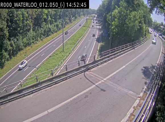Webcam autoroute Belgique - Waterloo - R0 (ring de Bruxelles) - BK 12.3
