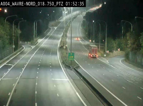 Webcam traffic E411(A4) - BK 18.7 - Bierges (Wavre Nord)