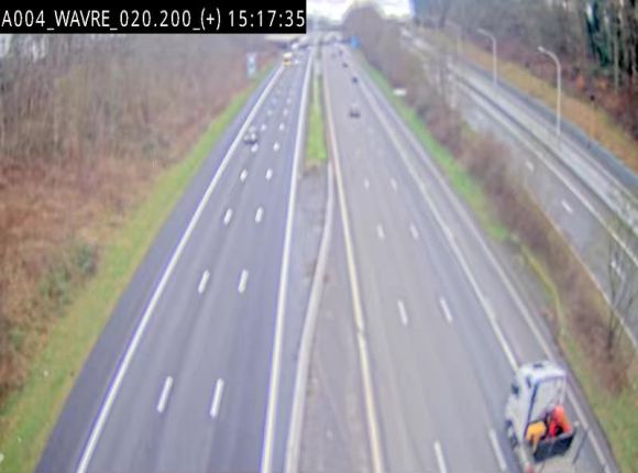 Webcam @ Wavre-sud KP 19.6, A4/E411