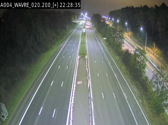 Webcam @ Wavre-sud KP 19.6, A4/E411