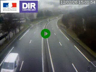 Caméra sur la Nationale 90 (N90) à La Léchère, en direction et à proximité d'Albertville