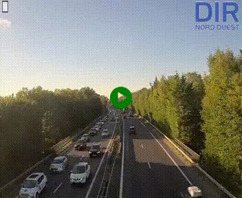 Webcam sur le périphérique de Caen (N814) à l'est de la ville, à Mondeville hauteur de la sortie 2, Presqu'île-Rives de l'Orne, au bout de l'autoroute A13
