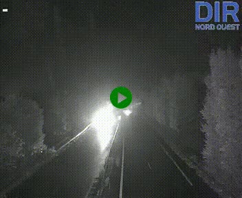 Webcam sur le périphérique de Caen (N814) à l'est de la ville, à Mondeville hauteur de la sortie 2, Presqu'île-Rives de l'Orne, au bout de l'autoroute A13