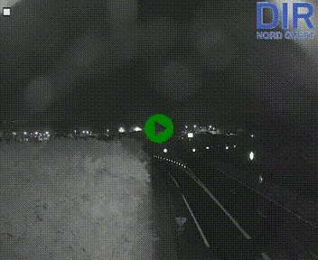 Webcam au début de l'A84 sur le périphérique Ouest de Caen (N814) à hauteur de la sortie 9, Porte de Bretagne