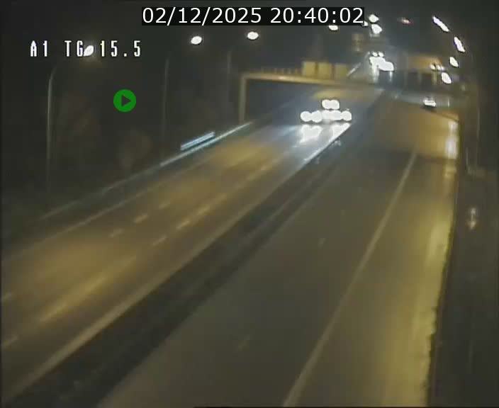 Traffic live webcam Luxembourg Munsbach - A1 direction Luxembourg - BK 15.5