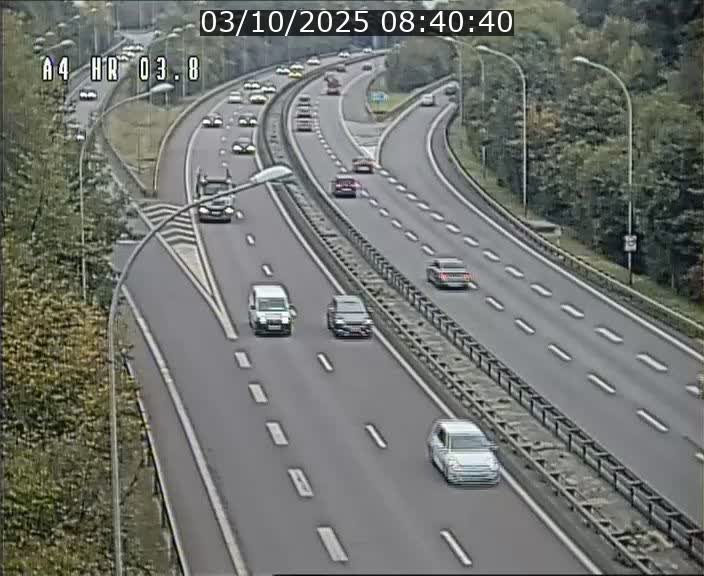 Webcam traffic A4 Luxembourg - BK 3.8 - Leudelange (direction Esch sur Alzette)