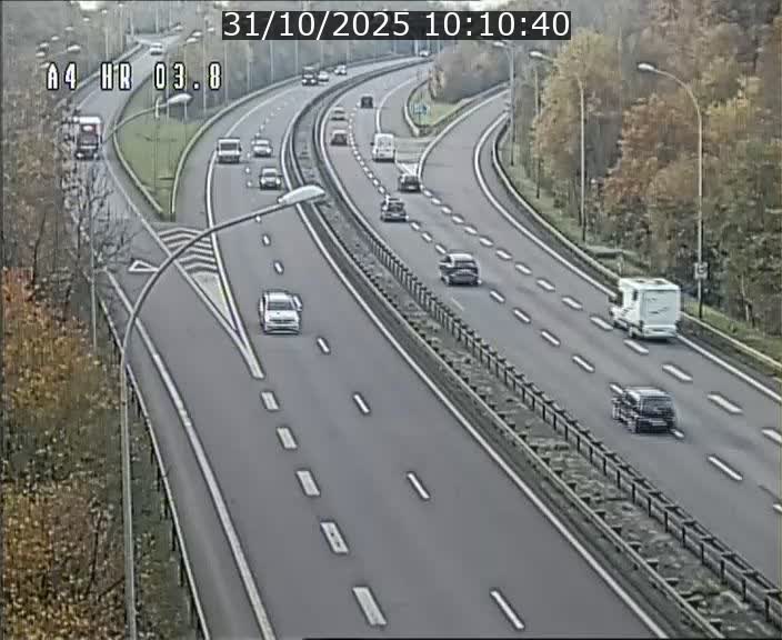 Webcam traffic A4 Luxembourg - BK 3.8 - Leudelange (direction Esch sur Alzette)