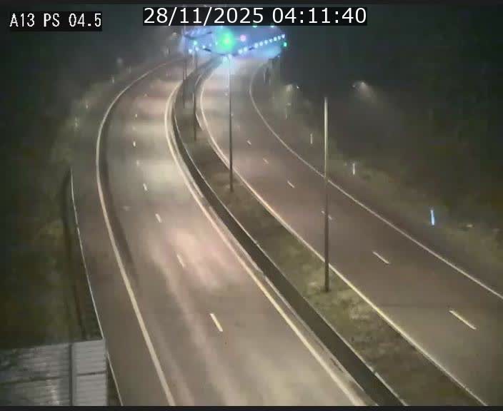 Traffic live webcam Luxembourg Differdange - A13 direction Esch-sur-Alzette - BK 4.5