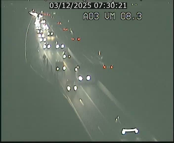 Traffic live webcam Luxembourg Bettembourg - A3 - BK 8.3 - direction France