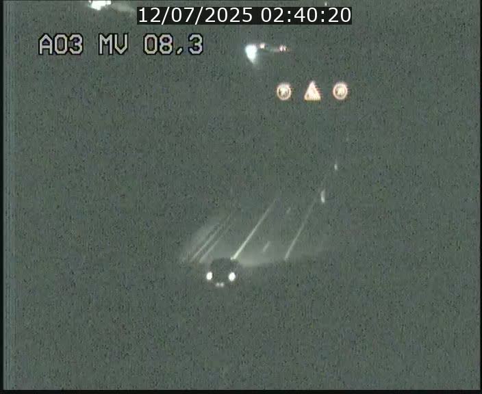 Webcam Autoroute après la Croix de Bettembourg en direction de Luxembourg sur l'A3