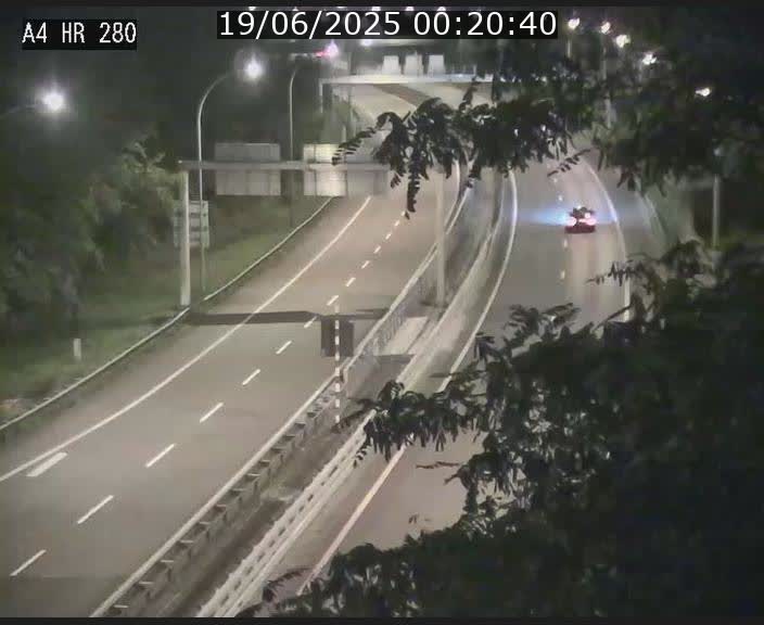 Webcam traffic A4 Luxembourg - BK 0.2 - P+R Bouillon (direction Luxembourg)