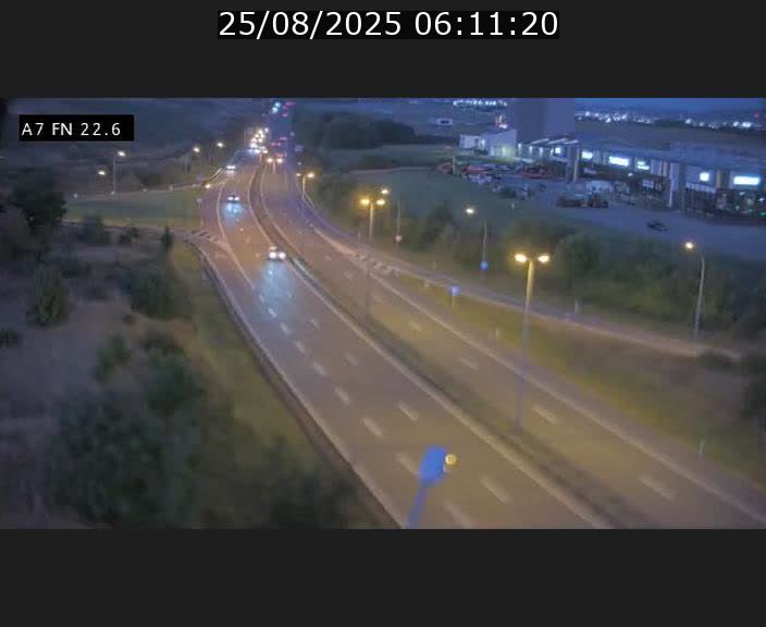 Caméra trafic Luxembourg - A7, Colmar-berg direction Mersch
