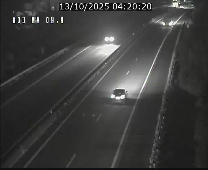 Webcam Autoroute à la Croix de Bettembourg - A3 - BK 9.9 - direction Luxembourg-Ville