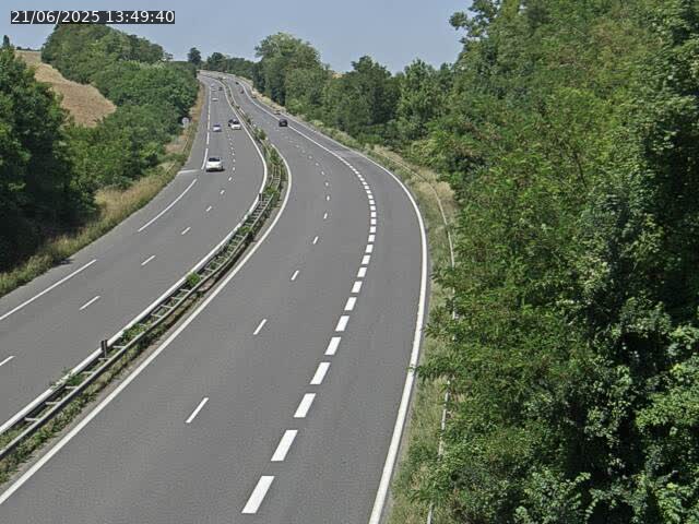Caméra autoroute France - A33, Rosières direction Lunéville