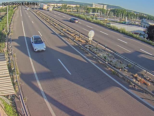Caméra autoroute France - A31, Yutz direction Metz