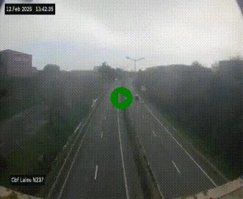 Webcam située à la Rochelle, à la fin de la N237 avant l'accès au péage du Pont de l'Île-de-Ré