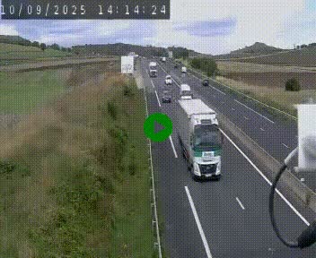 Caméra autoroute A75 à hauteur de Le Crest, en direction de Montpellier