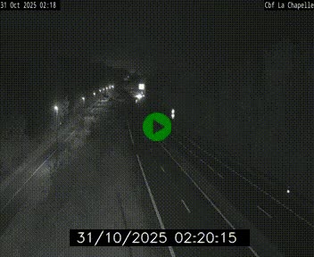 Webcam sur le périphérique de Nantes (N844) à hauteur de Porte de la Chapelle, au nord de la ville