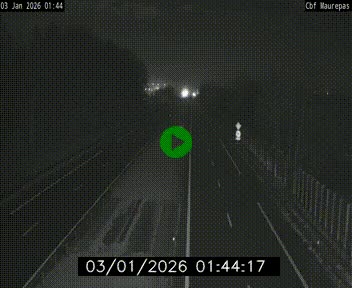 Webcam sur le périphérique de Rennes (N136) à hauteur de Maurepas, au nord de la ville