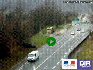 Webcam info trafic à proximité de Vizille sur la N85, au niveau du point de vue du Saut du Moine à Champagnier