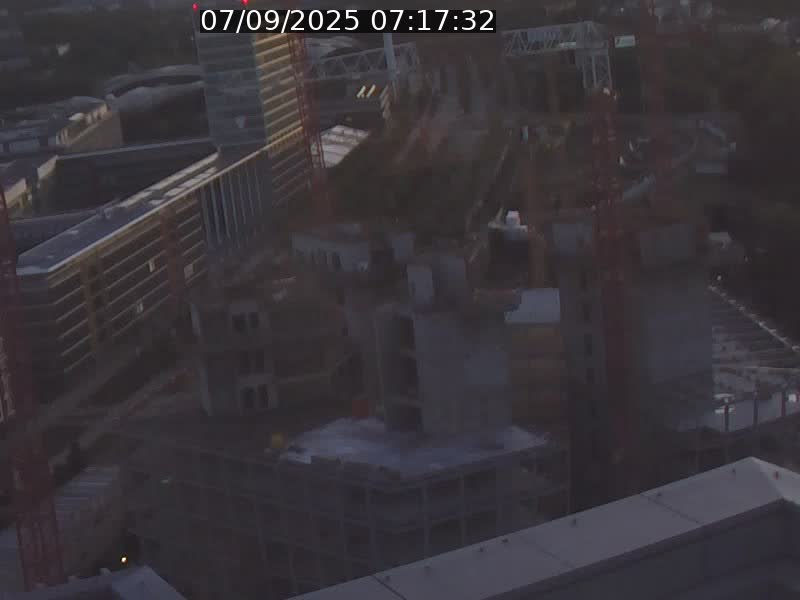 Webcam sur l'avenue John Fitzgerald Kennedy (N51) avec vue orientée vers le Findel