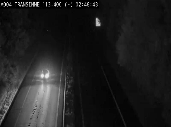 Caméra trafic E411 (A4) - Transinne direction Namur - BK 113.425