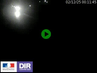 Webcam routière à Saint-Etienne-Terrenoire sur la RN88 avant la jonction entre l'A72 et le Boulevard Périphérique de Saint-Etienne