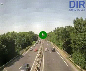 Webcam sur le périphérique de Caen (N814) à l'est de la ville, à Mondeville hauteur de la sortie 2, Presqu'île-Rives de l'Orne, au bout de l'autoroute A13