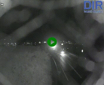 Webcam au début de l'A84 sur le périphérique Ouest de Caen (N814) à hauteur de la sortie 9, Porte de Bretagne