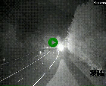Webcam dans les Pyrénées à hauteur de Mérens-les-Vals sur N320, en direction de Pas de la Casa (Andorre)