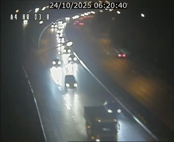 Webcam traffic A4 Luxembourg - BK 3.8 - Leudelange (direction Esch sur Alzette)