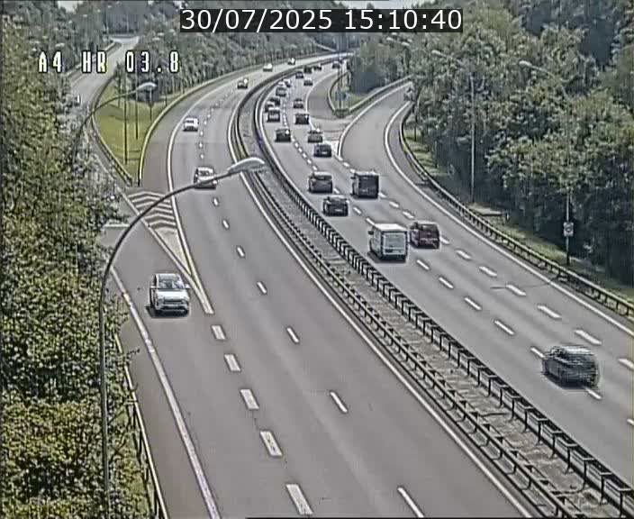 Webcam traffic A4 Luxembourg - BK 3.8 - Leudelange (direction Esch sur Alzette)