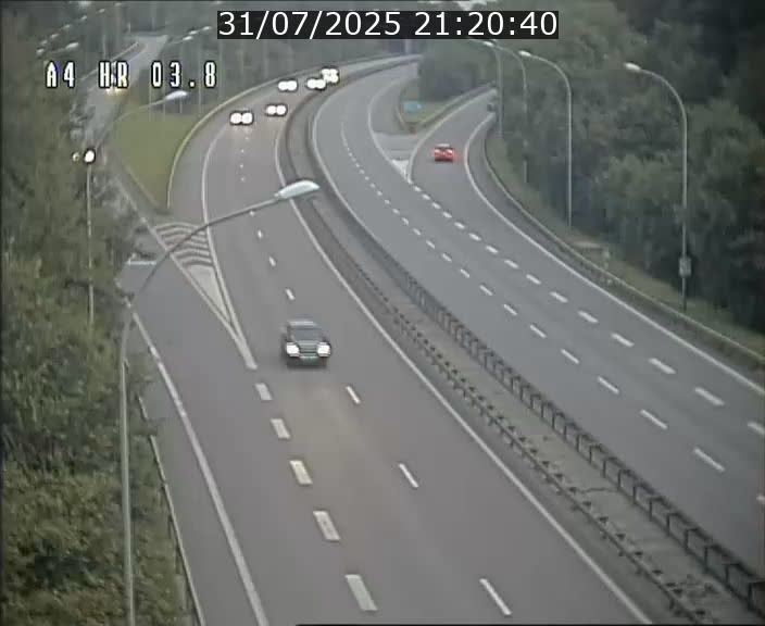 Webcam traffic A4 Luxembourg - BK 3.8 - Leudelange (direction Esch sur Alzette)