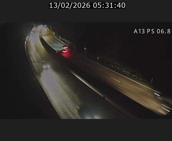 Traffic live webcam Luxembourg Ehlerange - A13 direction Esch-sur-Alzette - BK 6.8