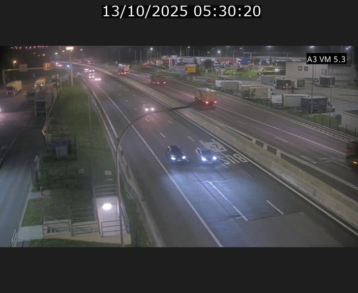 Traffic live webcam Luxembourg Aire de Berchem - A3 - BK 5 - direction France