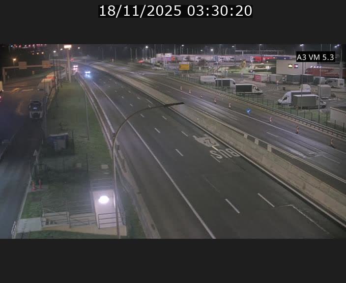 Traffic live webcam Luxembourg Aire de Berchem - A3 - BK 5 - direction France